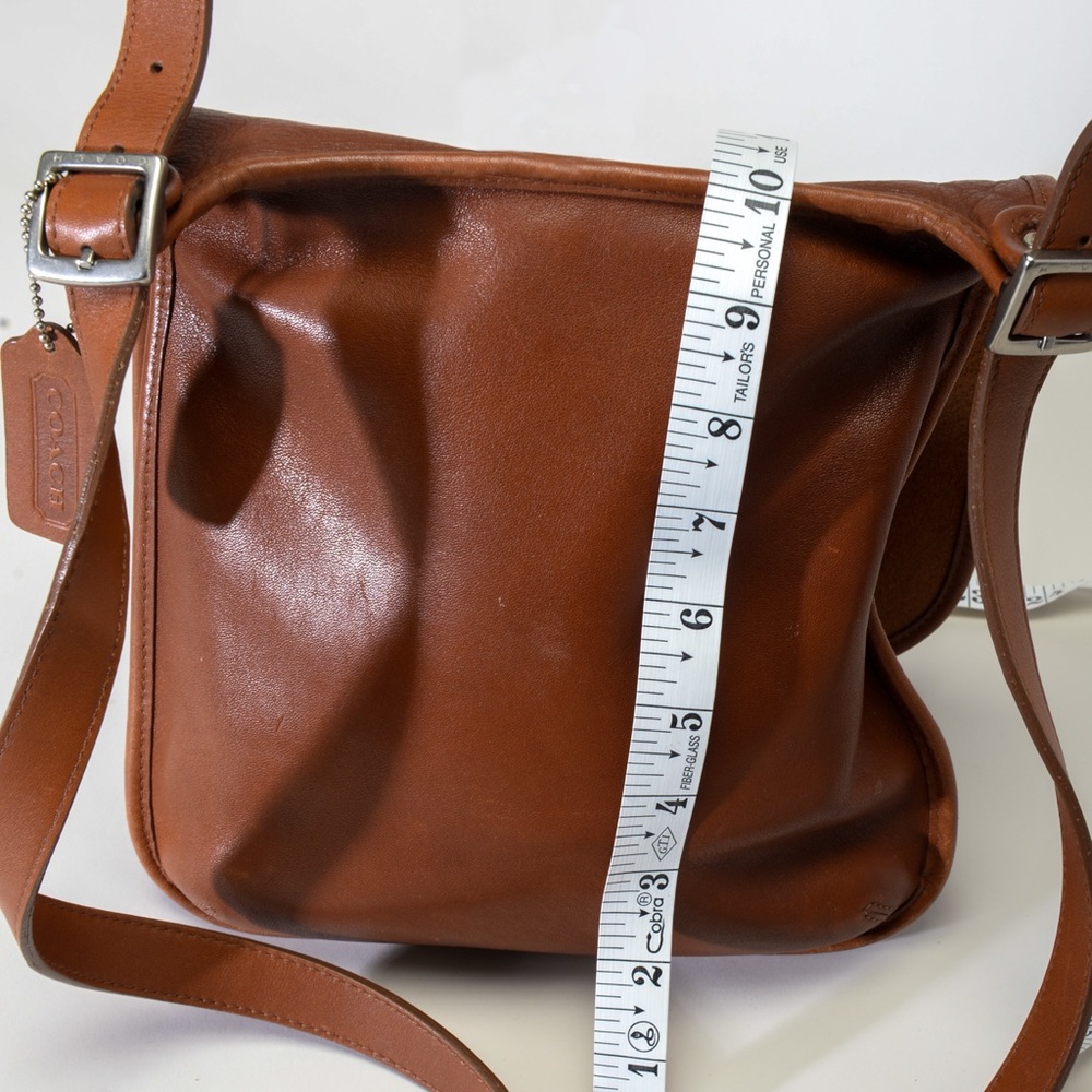 Coach Brown Leather Shoulder Bag - Picture 5 of 7